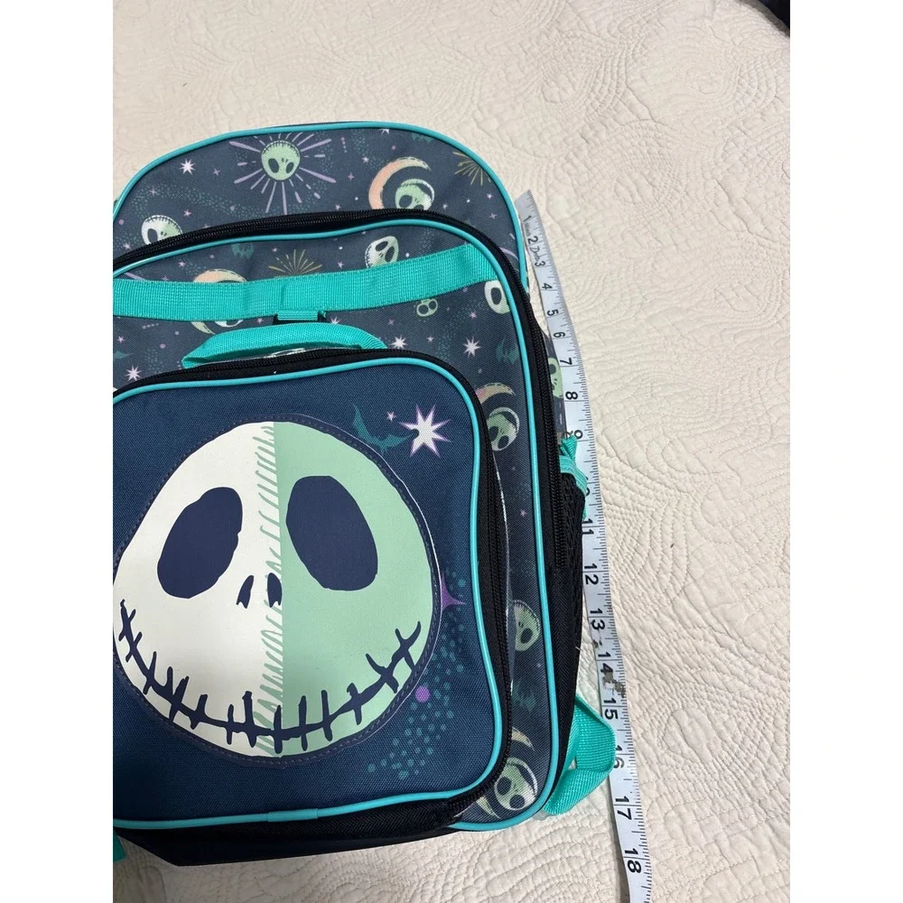 Disney Nightmare Before Christmas Jack Skellington Backpack and Lunch Box Set